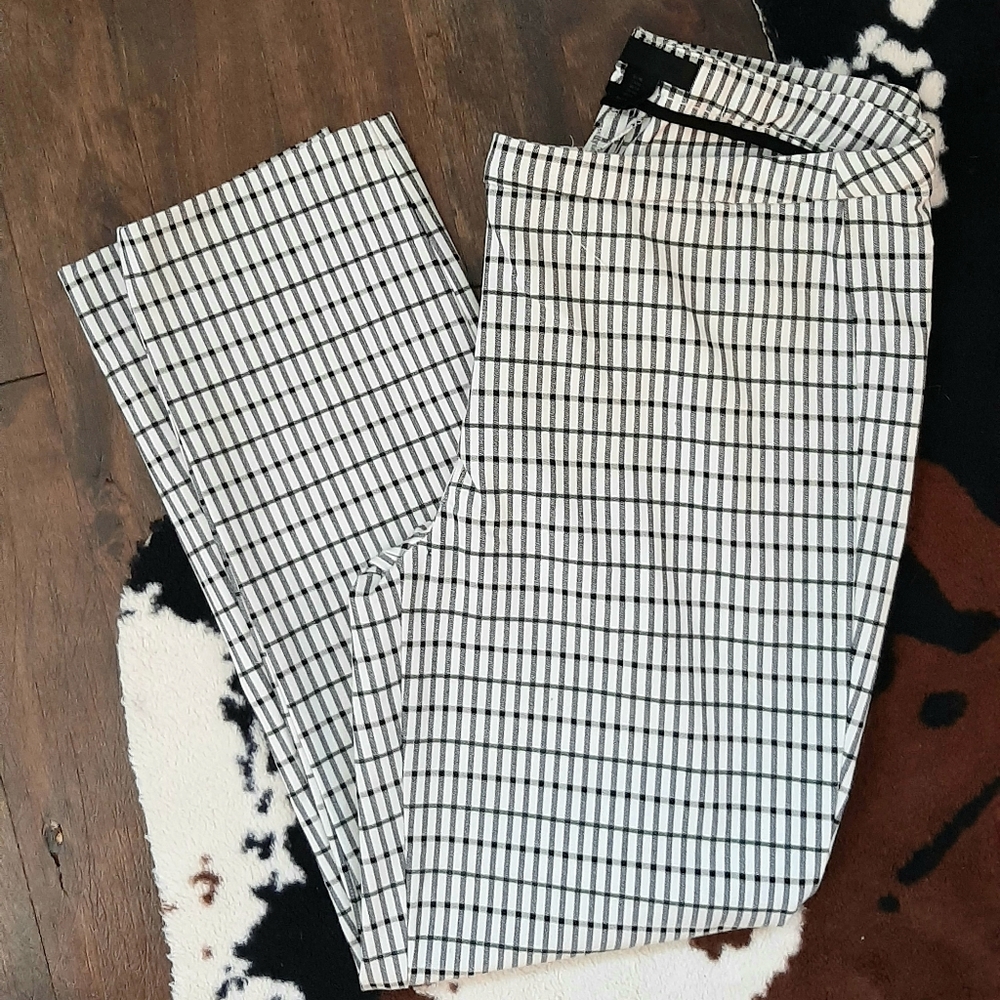 GREEN CHECKERED pants